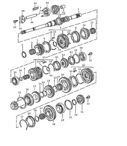 Transmission Synchronizer Ring for 1st-4th gear(016311295)